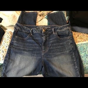 AE high rise jeans